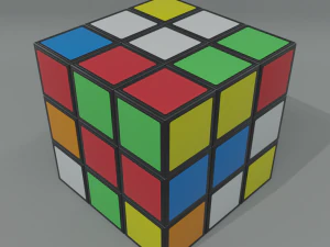 rubiks cube 3D Model