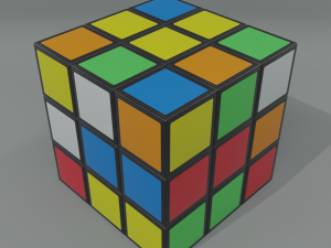 rubiks cube Model 3D