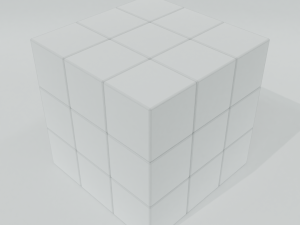 rubiks cube Model 3D