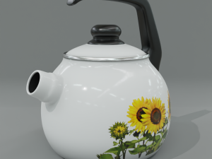 kettle 3D 模型