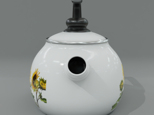 kettle 3D 模型