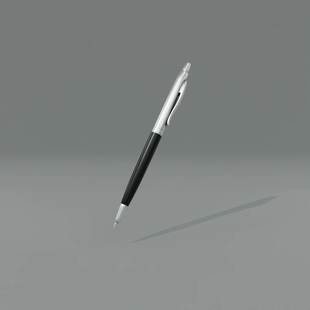 pen 3D Model .c4d .max .obj .3ds .fbx .stl .blend 