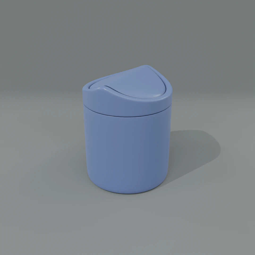 dustbin 3D Model .c4d .max .obj .3ds .fbx .stl .blend 