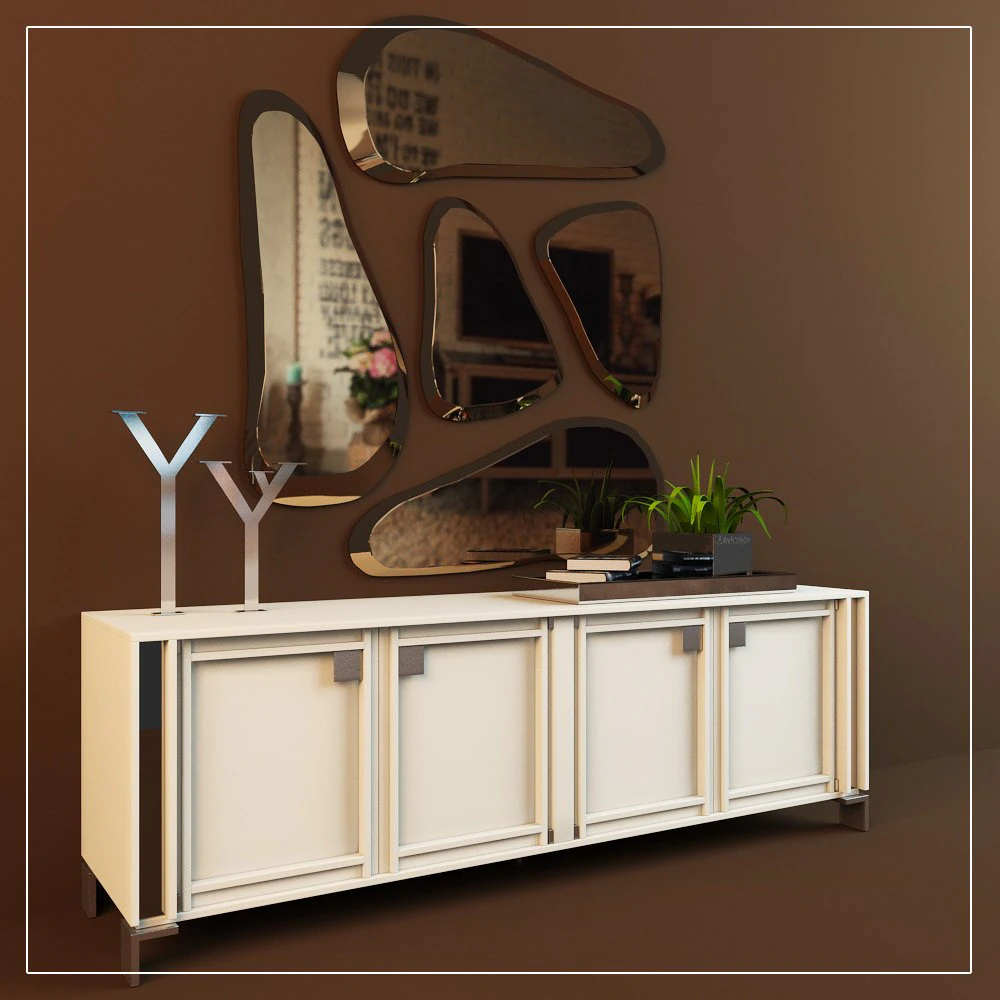 decorative set 3D Model .c4d .max .obj .3ds .fbx .stl .blend 