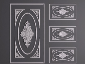 wall molding 3D Model