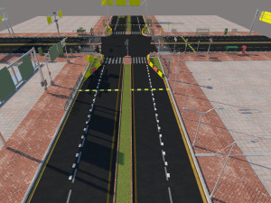 roadstreetcollection3dmodel Modello 3D