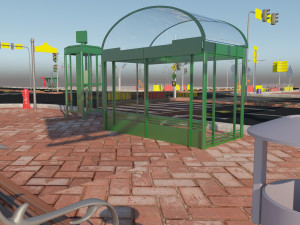 roadstreetcollection3dmodel Modello 3D
