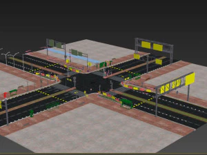roadstreetcollection3dmodel 3D Model