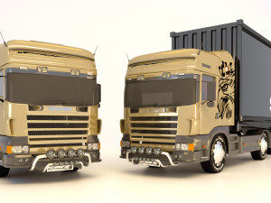 scania 3D Модель