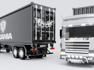 scania Modelo 3D