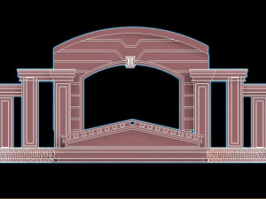 classic gate free 3D Model