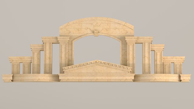 classic gate free Free 3D Model in Buildings 3DExport