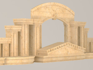 classic gate free 3D Модель