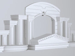 classic gate free 3D Model