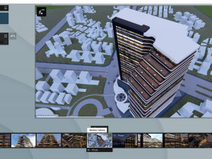 Residential Tower 3D 模型
