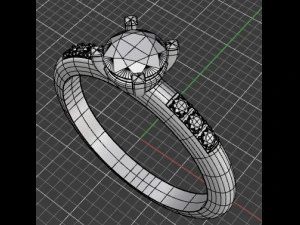 anillo de compromiso Modelo de impresión 3D