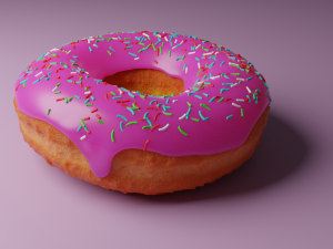 donut 3D Model