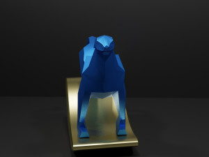Puma Abstract Style 3D Model
