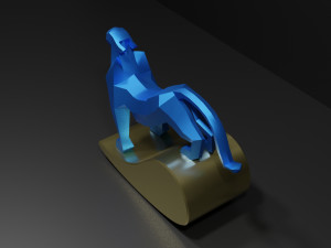Puma Abstract Style 3D Model