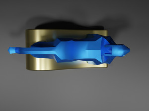 Puma Abstract Style 3D Model