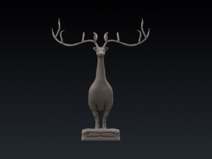 Stylish Deer 3D 打印模型