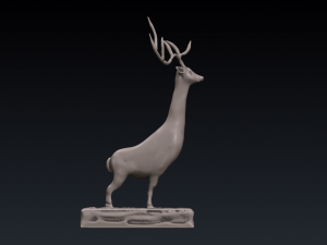 Stylish Deer 3D 打印模型