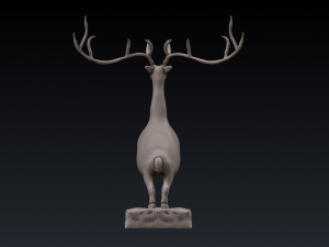 Stylish Deer 3D 打印模型