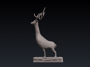 Stylish Deer 3D 打印模型