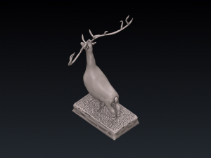 Stylish Deer 3D 打印模型