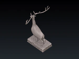 Stylish Deer 3D Print Model