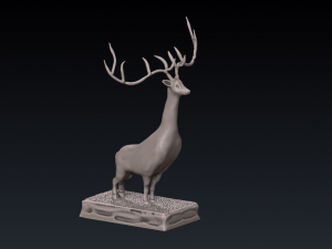Stylish Deer 3D 打印模型