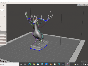 Stylish Deer 3D 打印模型