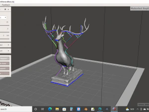 Stylish Deer 3D Print Model