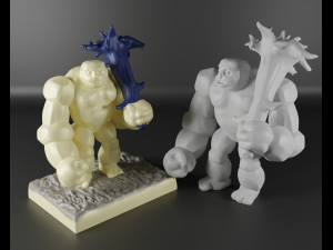 Stone Giant 3D 프린트 모델