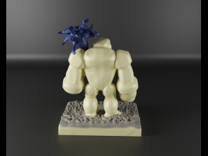 Stone Giant Model Cetak 3D