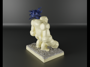 Stone Giant Model Cetak 3D
