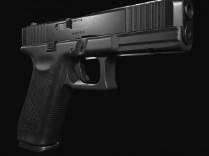 Glock G17 Gen5 3D Model