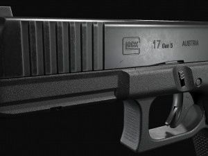 Glock G17 Gen5 3D Model