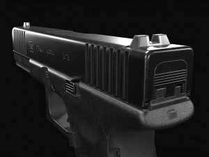 Glock G17 Gen5 3D Model