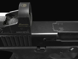 Glock 17 with attachments 3D Model