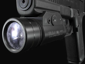Glock 17 with attachments 3D Model