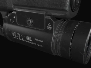 Glock 17 with attachments 3D Model
