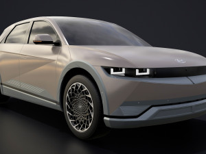 Hyundai Ioniq 5 2022 game ready 3D 模型