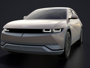 Hyundai Ioniq 5 2022 game ready 3D 模型