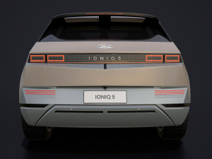 Hyundai Ioniq 5 2022 game ready 3D 模型