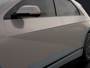 Hyundai Ioniq 5 2022 game ready 3D 模型