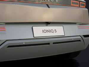 Hyundai Ioniq 5 2022 game ready 3D 模型