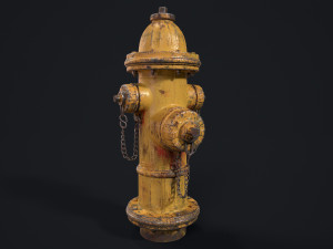 Fire Hydrant 3D 모델