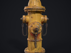 Fire Hydrant 3D 모델
