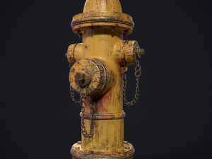 Fire Hydrant 3D 모델